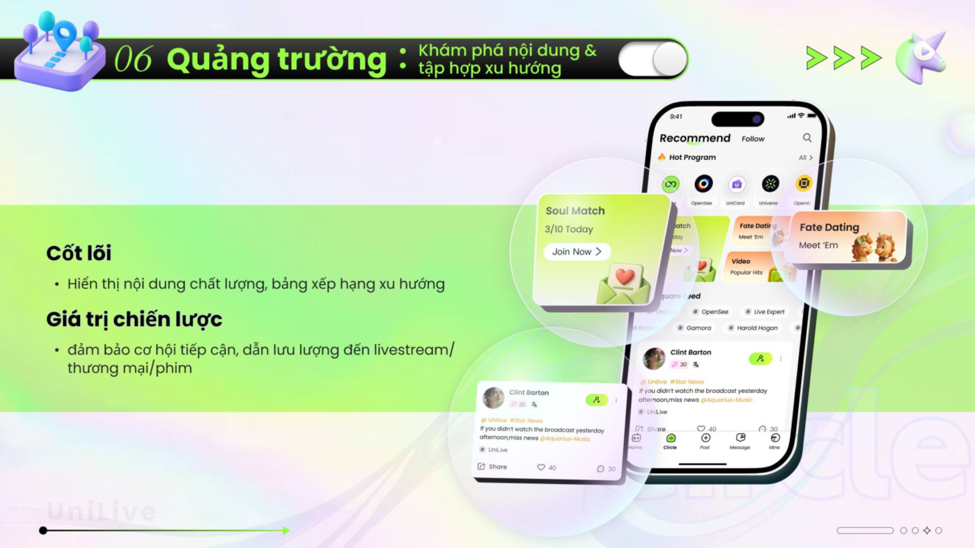 unlive quảng trường